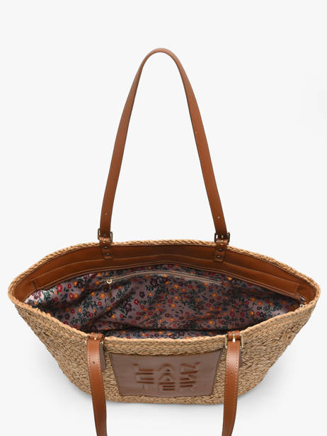 Schoudertas Le Panier Lancaster Bruin le panier 81 ander zicht 3